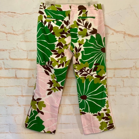 J Crew Tropical Capri Pants